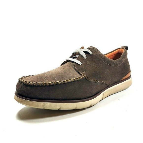 Clarks Artisan Men's Suede Genuine Leather Comfort Casual Lace Up Shoes Size 9M - Picture 6 of 13